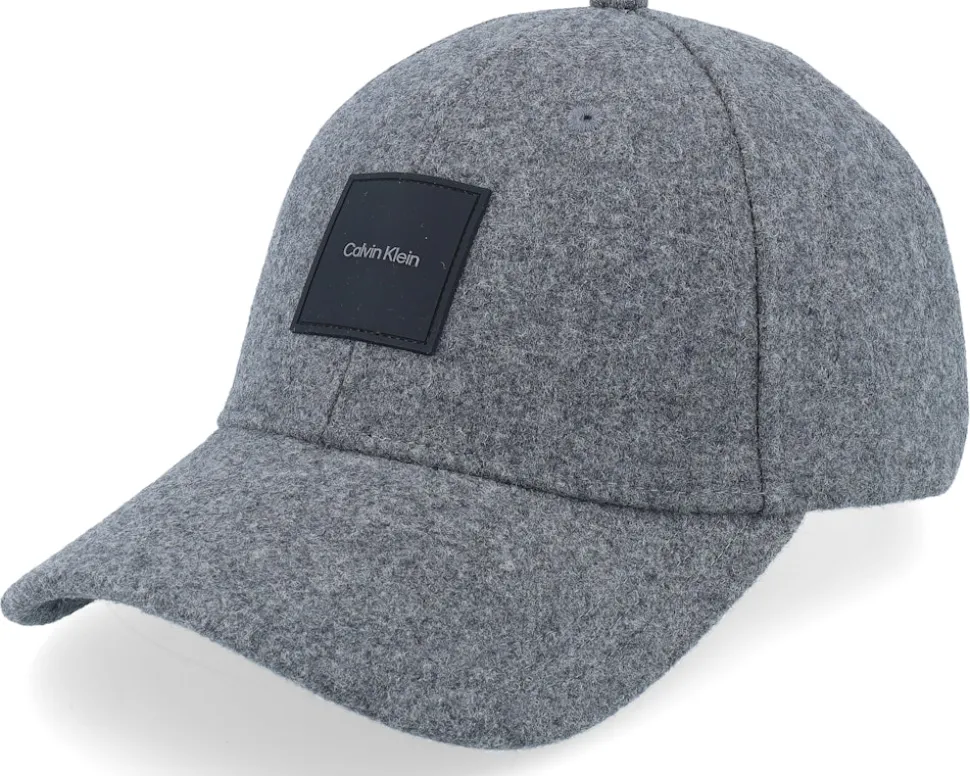 Wool Bb Cap Black Adjustable - Calvin Klein
