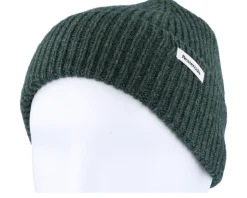 Wool Beanie Green Cuff - Resteröds