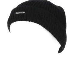 Wool Black Beanie - Stetson