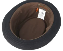 Wool Black Pork Pie - Stetson