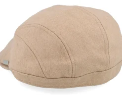 Wool blend Beige Flat Cap - Seeberger