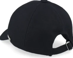 Wool Blend Black Dad Cap - Seeberger