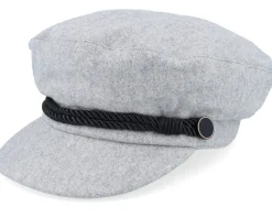 Wool Blend Elbsegler Black Flat Cap - Seeberger