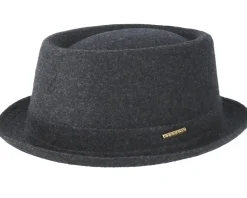 Wool Grey Pork Pie - Stetson