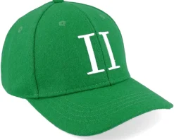 Wool Ii Baseball Sports Green/White Adjustable - Les Deux