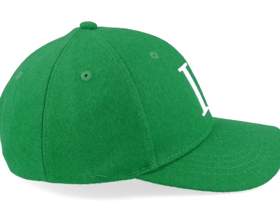 Wool Ii Baseball Sports Green/White Adjustable - Les Deux
