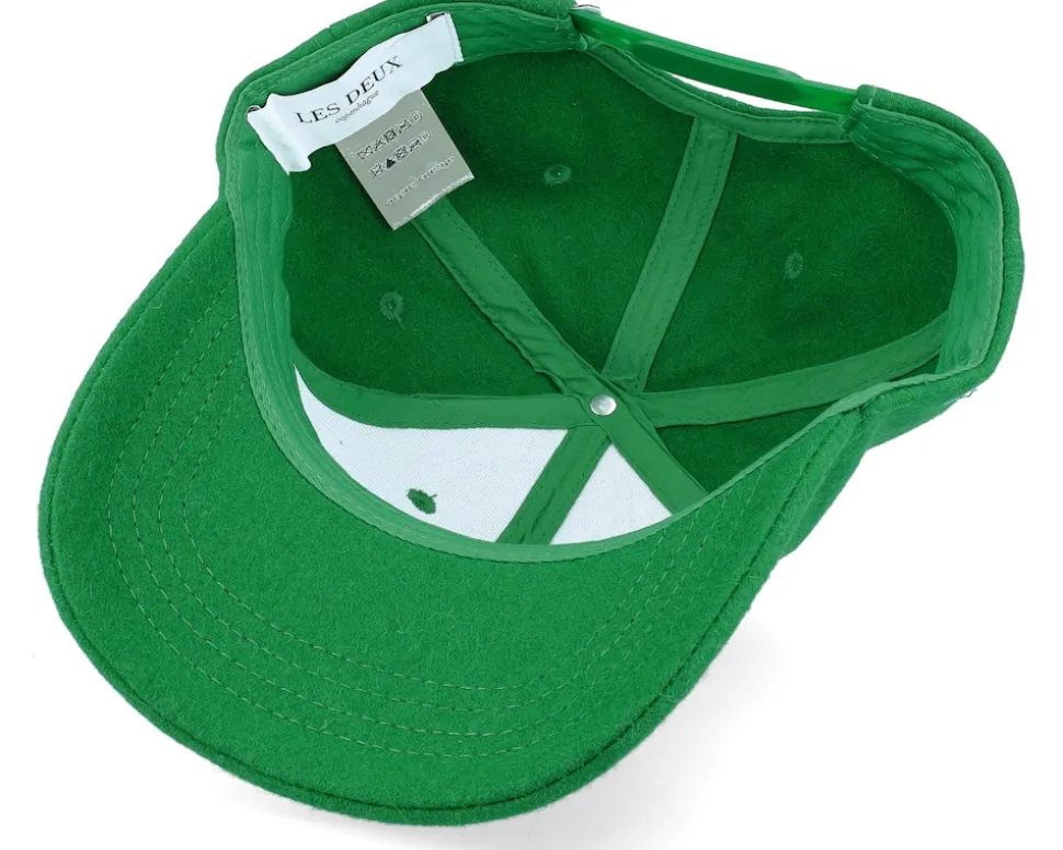 Wool Ii Baseball Sports Green/White Adjustable - Les Deux