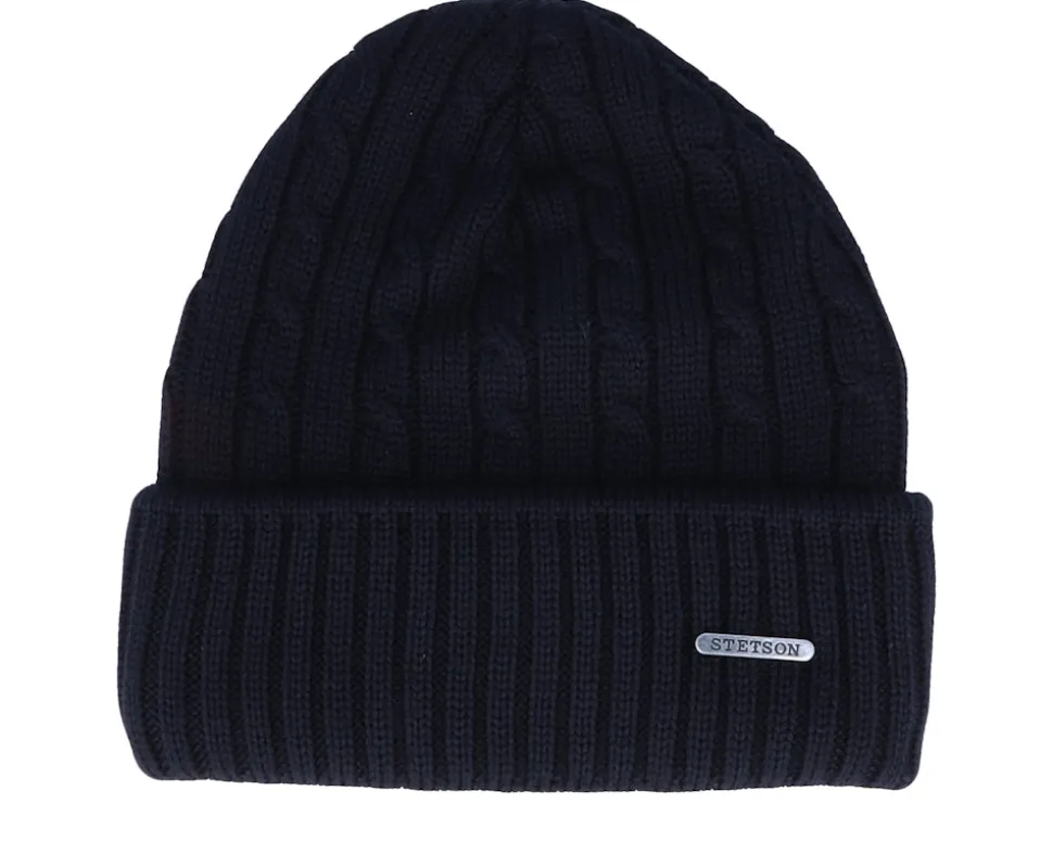 Wool Knit Black Cuff - Stetson