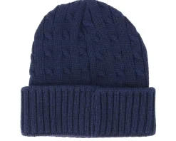 Wool Navy Beanie - Stetson