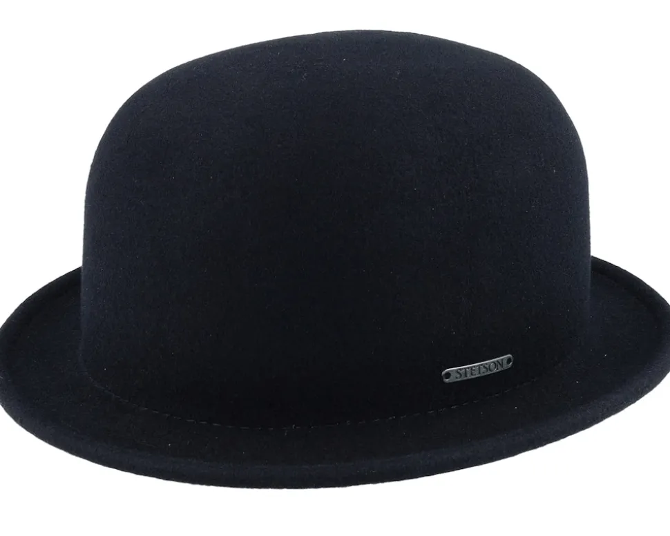 Woolfelt Black Bowler - Stetson