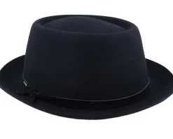 Woolfelt Black Pork Pie - Stetson