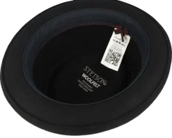 Woolfelt Black Pork Pie - Stetson