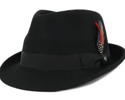 Woolfelt Black Trilby - Stetson