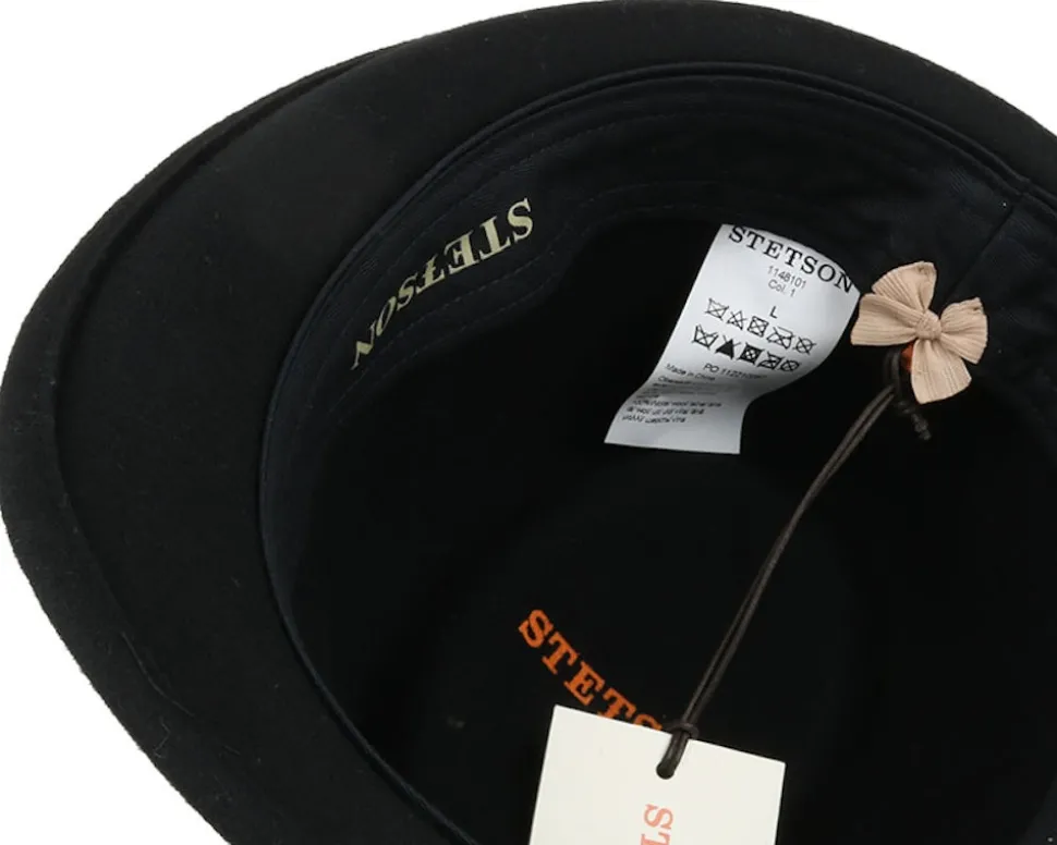 Woolfelt Black Trilby - Stetson