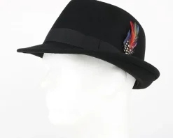 Woolfelt Black Trilby - Stetson