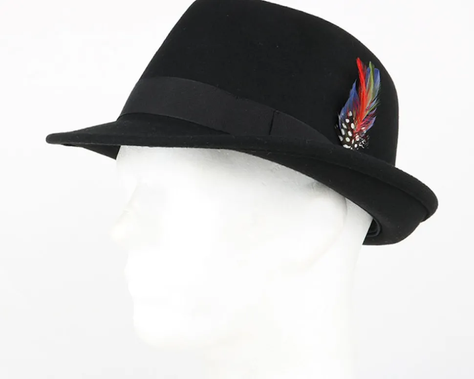 Woolfelt Black Trilby - Stetson