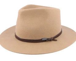 Woolfelt Camel Fedora - Stetson