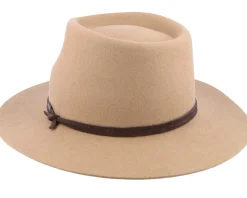 Woolfelt Camel Fedora - Stetson