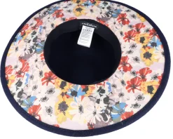 Woolfelt Floppy Marine Blue Sun Hat - Seeberger