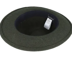 Woolfelt Green/Black Fedora - Seeberger