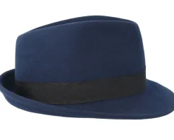 Woolfelt Navy Trilby - Stetson