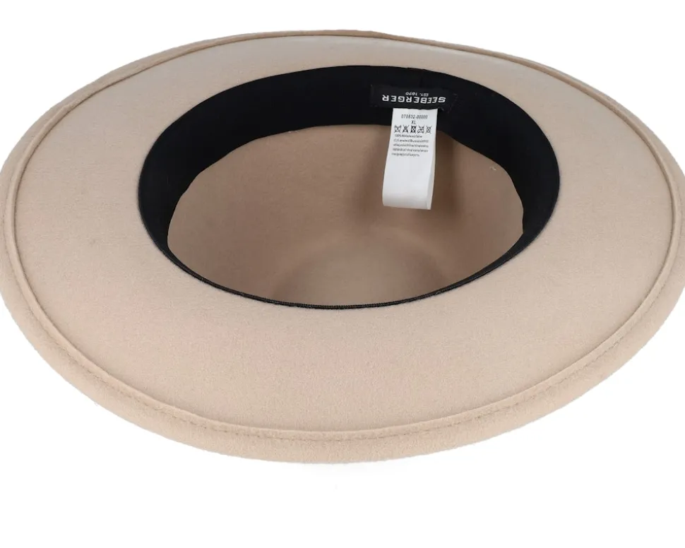Woolfelt Sand Fedora - Seeberger
