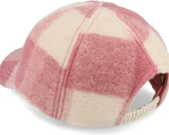 Woolmix Fabric Baseball Cap Pink Dad Cap - Seeberger