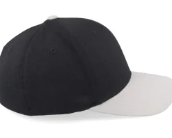 Wooly Combed Black/Silver Flexfit - Flexfit