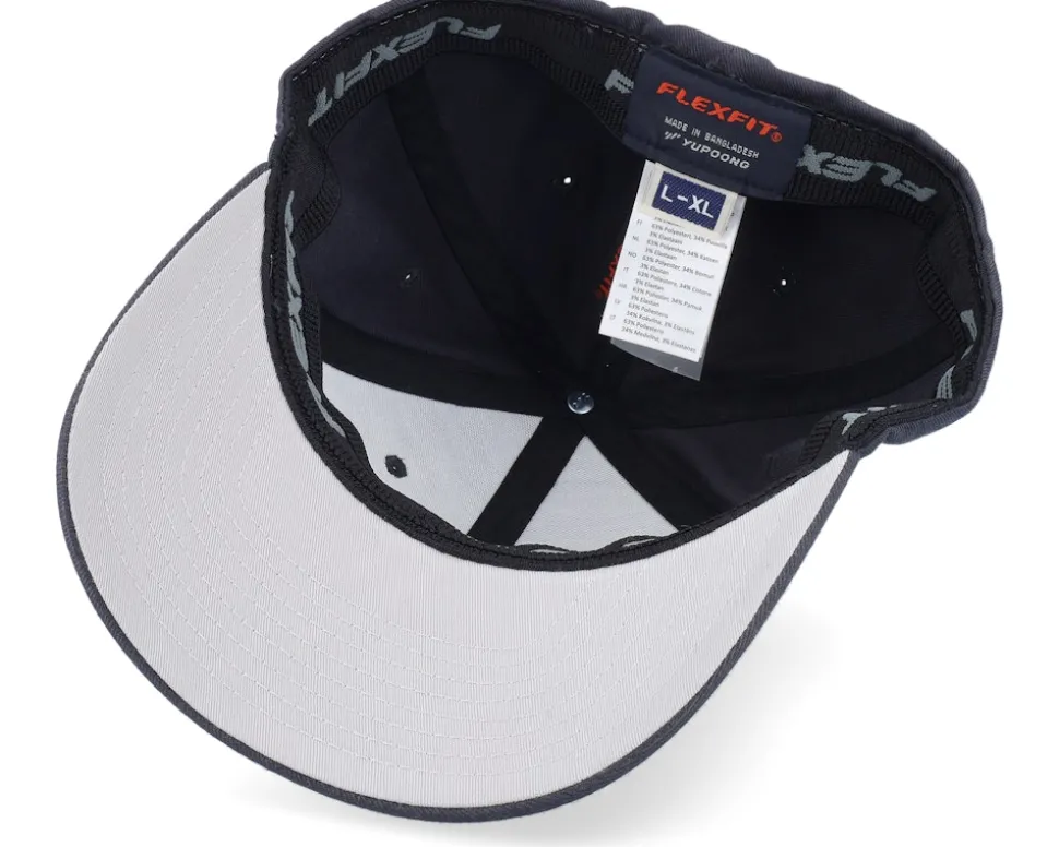 Wooly Combed Charcoal Flexfit - Flexfit