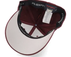 Wooly Combed Maroon Flexfit - Flexfit