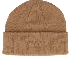 Wordmark Beanie Walnut Cuff - Fox