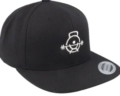 Workout Fitness Logo Black Snapback - Berzerk