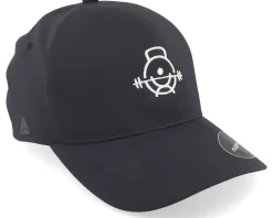 Workout Fitness Logo Delta Black Flexfit - Berzerk