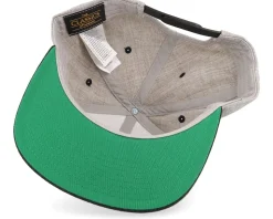 Workout Fitness Logo Grey/Black Snapback - Berzerk