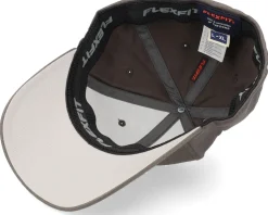 Woven Deer Circle Patch Dark Grey Flexfit - Hunter