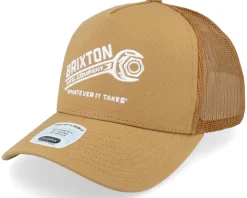 Wrench C Np Hat Copper/Copper A-Frame Trucker - Brixton