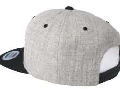 WS Badge Grey/ Black Snapback - Wild Spirit