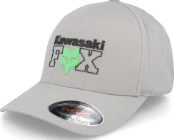 X Kawi Hat Steel Grey Flexfit - Fox