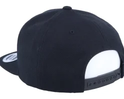 X Letter 3D Black Snapback - Iconic