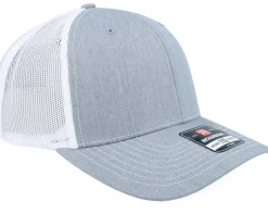 112XL Split Heather Grey/White X-Large Trucker - Richardson