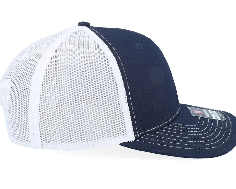 112XL Split Navy/White X-Large Trucker - Richardson