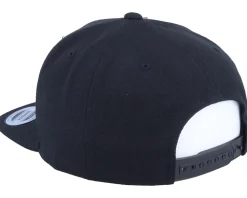 Y Letter 3D Black Snapback - Iconic