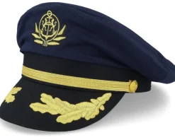Yacht Captain's Hat Navy Vega Cap - Village Hats