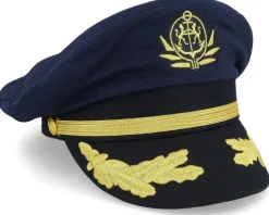 Yacht Captain's Hat Navy Vega Cap - Village Hats