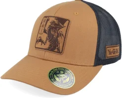 Yami Yugi Engraved Caramel Trucker - Yu-Gi-Oh