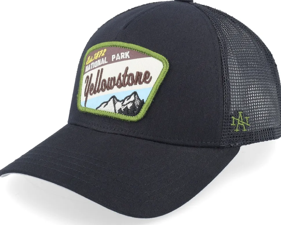 Yellowstone Valin Black Trucker - American Needle