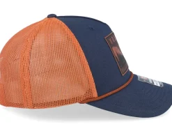 Yosemite Adventure Patch Navy/Orange Rope A-Frame Trucker - Wild Spirit