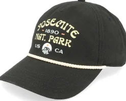 Yosemite Np Canvas Cappy Black Dad Cap - American Needle