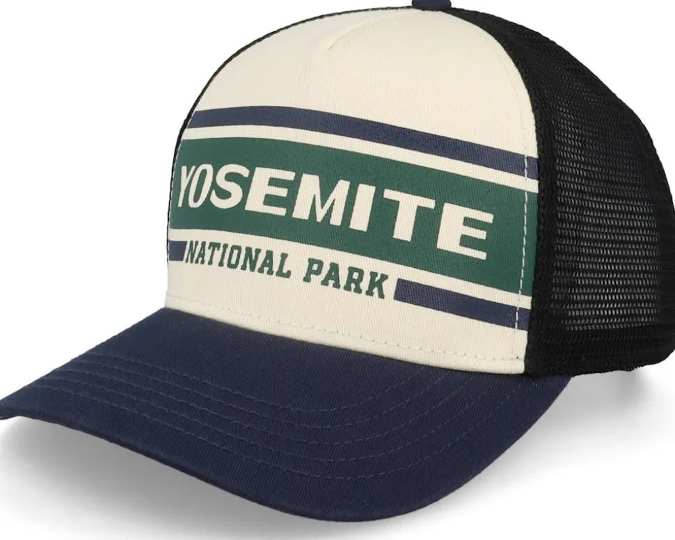 Yosemite Np Sinclair Ivory/Black/Navy Trucker - American Needle