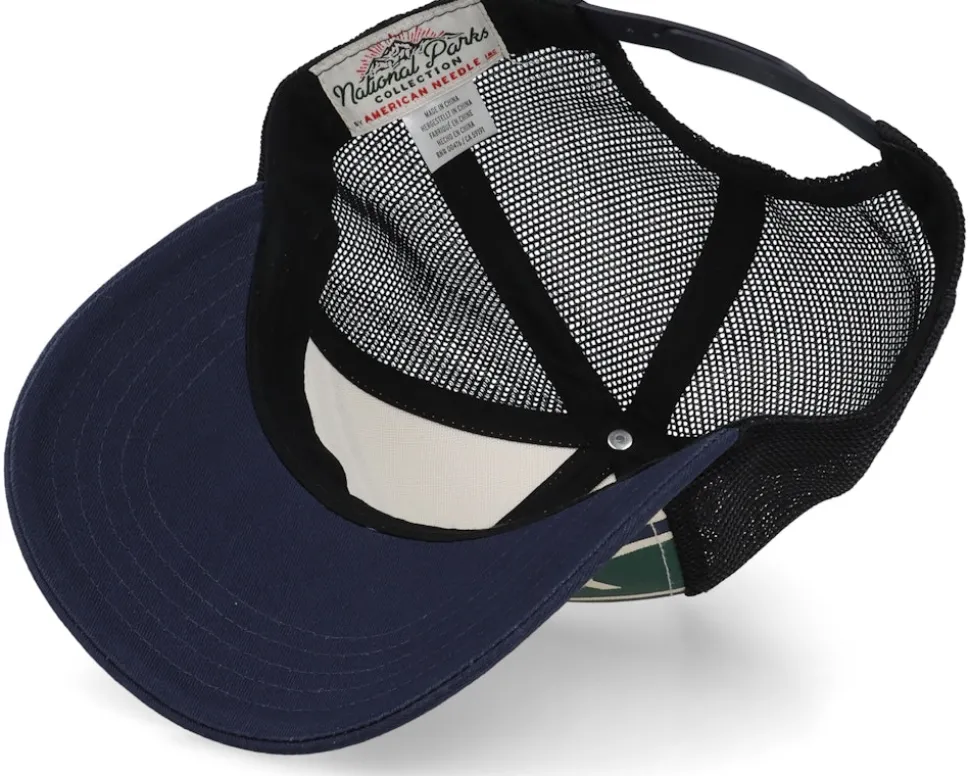 Yosemite Np Sinclair Ivory/Black/Navy Trucker - American Needle